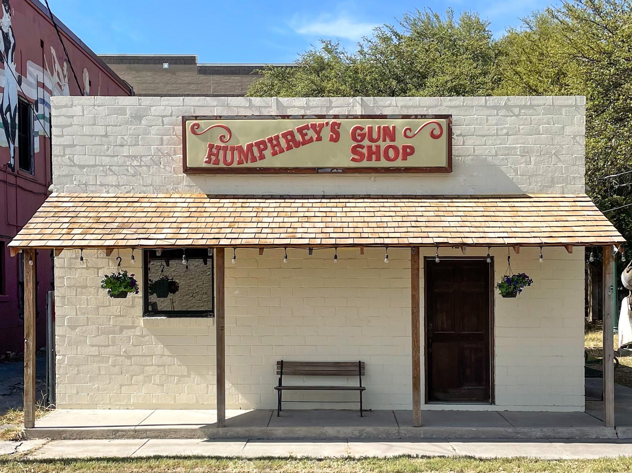 Humphreys' Gun Shop, located in Downtown Del Rio